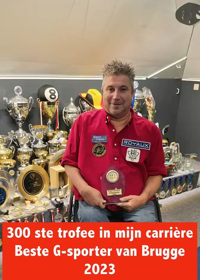 Winnaar trofee van beste gsporter